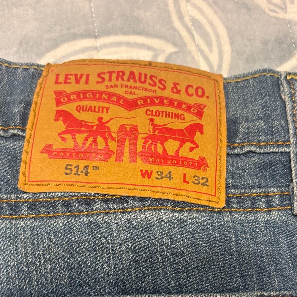 Men’s Levi's Blue Straight Fit Men's Jeans